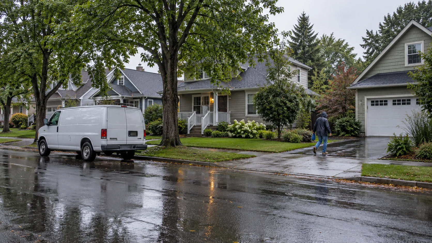 Homes in the Greater Baltimore area served by local water damage providers